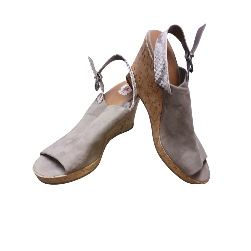 American Vintage Cream Sandals with Adjustable Strap